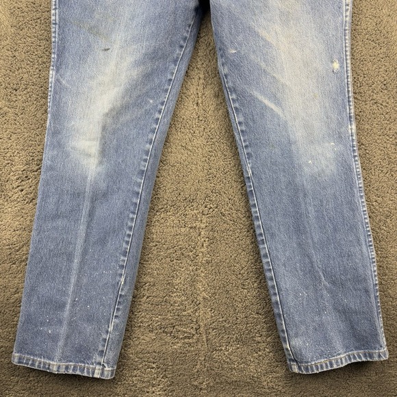 Wrangler Jeans Men 40x32 (36x30) 936DEN‎ Highrise Blue Denim Tapered - Picture 4 of 11